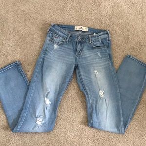 Hollister size 5 straight leg jeans